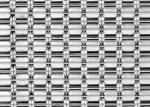 Fireproof Architectural Tight Wire Mesh Stainless Steel Wall Divider 0.65% Crack