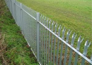 Wholesale 2.0m High W Section Galvanized Palisade Fencing Steel from china suppliers