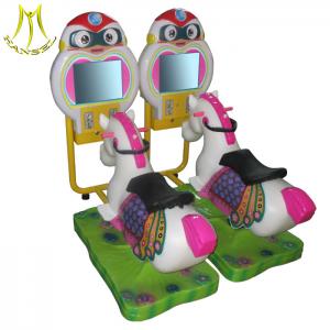 China Hansel amusement park children electronic games video horse rides on sale