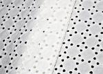 Allover Swiss Eyelet Cotton Embroidery Lace Fabric With 100% Original Cotton