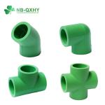 PPR Plastic Water Pipe Tee for Hot Water Connection in Welding Design