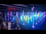 Custom Made Floor Fountains Stainless Steel 304 Musical Signal Control