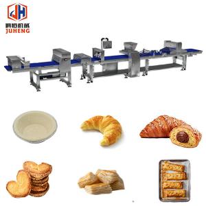 Wholesale Full Universal Automatic Puff Pastry Making Machine Bread Production Line from china suppliers