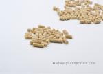 Cylindrical Shape Wheat Protein Gluten Feed Pellets For Feed Nutrition