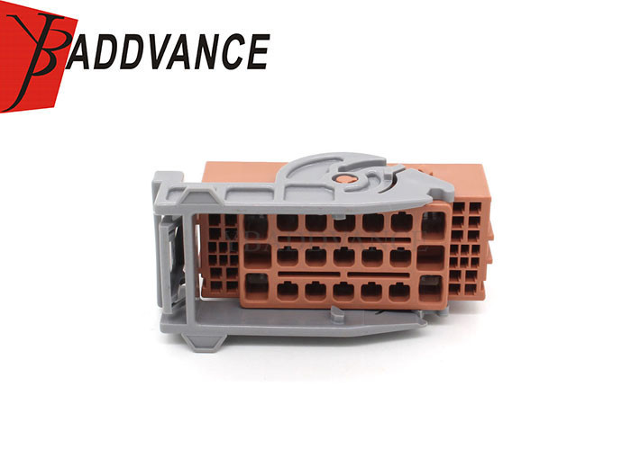 Delphi 51 Pin Female Electrical Connector Sealed Brown