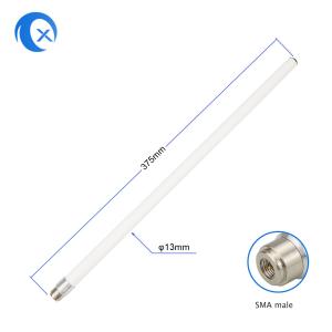 Wholesale 2.4G Omnidirectional WiFi Fiberglass Base Station Antenna With SMA Male Connector from china suppliers