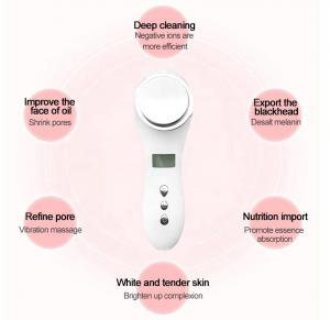 Wholesale 1000mAh Facial Beauty Devices Heat Cooling Galvanic Ion Facial Massager from china suppliers
