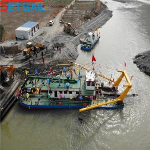 Wholesale 68000.000kg Package Gross Weight and 50-260kw Cutter Head Power Sea Sand Dredger for Qingzhou from china suppliers