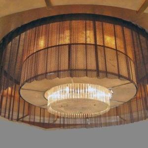 Wholesale Customized Hole Size Silver Metal Coil Drapery For Architectural And Landscape Design from china suppliers