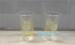 100% Biodegradable Eco-Friendly Biodegradable Cornstarch CPLA Cups,Double PLA