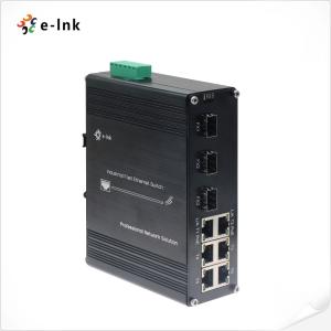 Wholesale Industrial PoE Ethernet Switch 6 x PoE + 3 x SFP Fast Ethernet from china suppliers