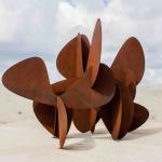 Abstract Outdoor Decorative Corten Custom Rusty Sculpture