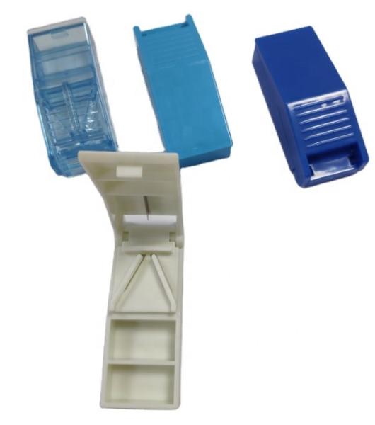 Portable Pill Dispenser Box Medication Tablet Cutter Drug Chemical Mini For