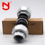 Stainless Steel Screwed Union Bspt Threaded Expansion Joint Rubber Connector For