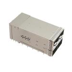 2007417-1 2007637-4 Fiber Transceiver CONN SFP+ RCPT W/CAGE 2X2 80P RA