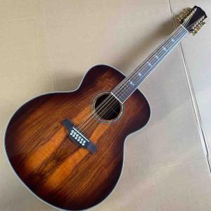 Wholesale Grand K55h 12 Strings Jumbo Koa Wood Acoustic Guitar with Fishman Electronic from china suppliers