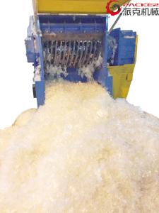 Wholesale 45kW Industrial Plastic Shredder High Performance With 54pcs Rotating Blade from china suppliers