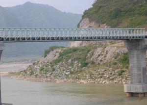 China Roadway Width 4.2m Steel Deck Bridge Delta Bridge on sale