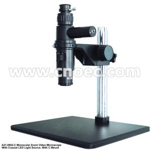 Wholesale Industry 0.7x - 5x Monocular Zoom Video Microscope LED A21.0902 from china suppliers