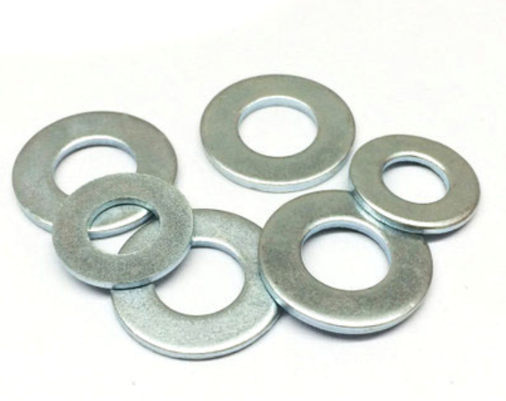 DIN7349 Flat Plain Washers For Bolts Zinc Plain Washer With Heavy Clamping Sleeves