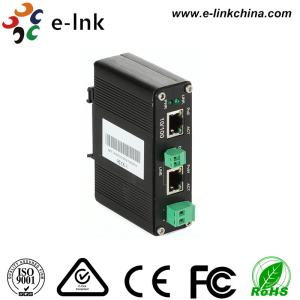 Wholesale 10 / 100M Din Rail Mount UTP Video Extender , IEEE802.3at 30w Network Video Transmitter from china suppliers