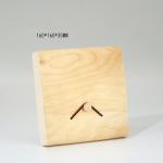 15x15cm Mildewproof Flat Pack Wooden Boxes , Recycled Flat Wooden Storage Box