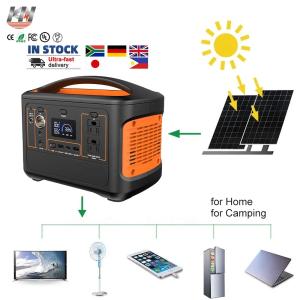 Wholesale tragbare kraftwerk powerstation power station portable solar generator for camping from china suppliers