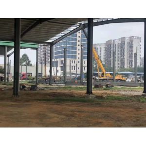 C Section Large Span Steel Structures , Pre Engineered Steel Structures