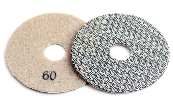 4 Inch 100mm Concrete Polishing Pads 4pcs / Set Fast Removal Tile Glass Stone