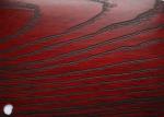 Embossed Wood Grain PVC Decorative Foil 500m / Roll For Cabinet