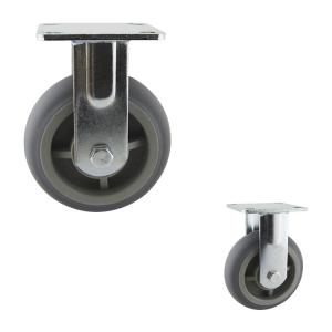 Wholesale Thermoplastic Rubber 150mm 250kg Rigid Directional Locking Swivel Casters from china suppliers