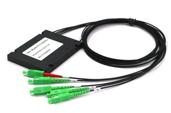 ABS Module Fiber Optic Splitter 1 In 4 Out SC APC G657A 2.0 Lszh Ruggedized