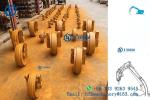 Professional Front Idler Excavator Undercarriage Spare Parts Anti Corrosive