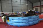 PVC Material Giant Inflatable Games Mechanical Bull Ride Customized Size