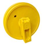 Black/Yellow D6H Forging Dozer Undercarriage Assy Idlers Group Wheel for D10T