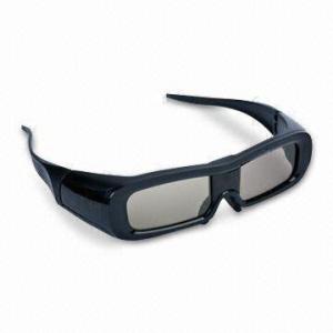 Wholesale Super Light Universal Active Shutter 3D Glasses With Black Plastic Frame from china suppliers