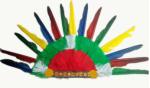 Indian headdress, ground anfield dress party outfit, feather headdress, chief