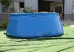 3m Diameter 5500 Liters Onion Shape Tarpaulin Water Tank Plastic Water Storage