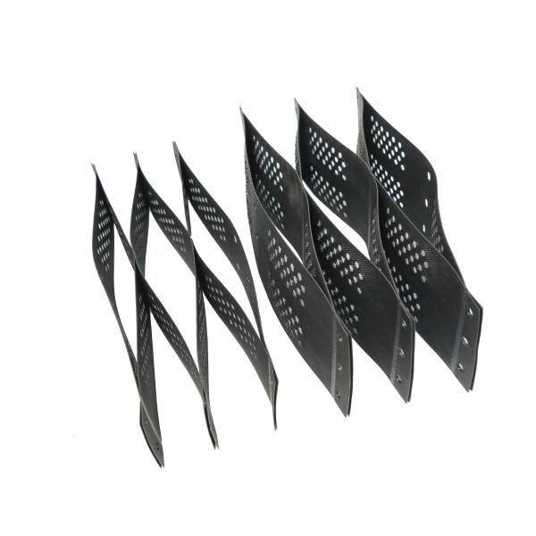 HDPE Black Perforated Textured Slope Stabil Geocells Geocell Geocel For Civil