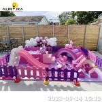 Latest Soft Play Indoor Playground Equipment Kids Large Soft Play Set White