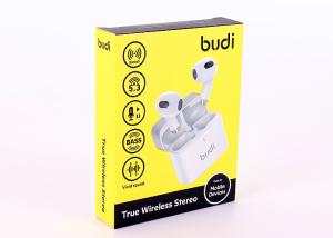 Wholesale Wireless Earphone Packaging Box , Paper Ture Two Tuck End Box 300g C1S from china suppliers