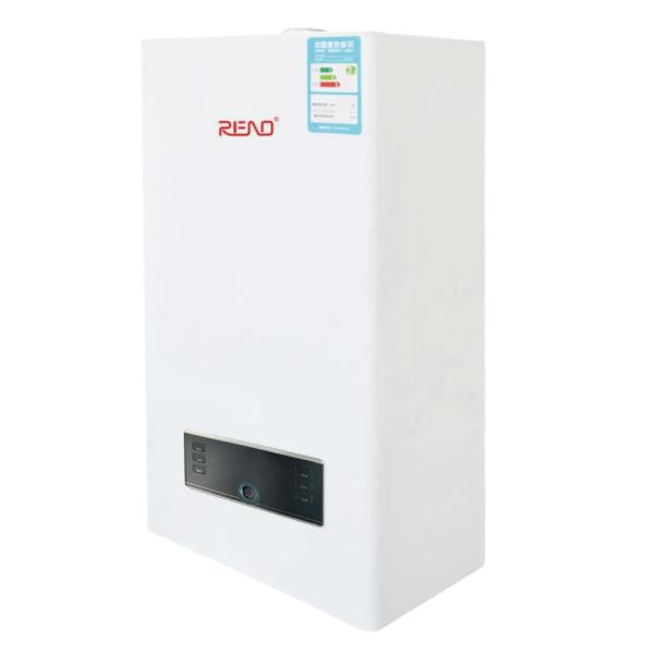 Touch Screen Brown Panel Wall Hung Lpg Gas Combi Boiler 28kw