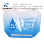 Eco-friendly Collapsible Container Liquid Bag Wholesale Drinking Foldable Water