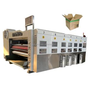 Wholesale Flexo Corrugated Machine / Printer Slotter Die Cutter Fold Gluer Line from china suppliers