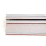 Silver Cabinet Edge Aluminium Kitchen Handles