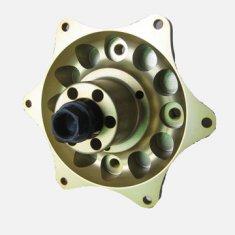 Car wheel hub made from billet aluminum, Custom Car and Truck Accessories parts