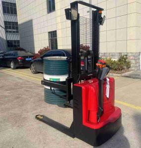 Wholesale 1.6meters 3meters 500kg Fully Electric Drum Stacker For Drum Transportation And Lifting from china suppliers