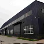 Large Span Prefab Steel Structure Auto Repair Factory Panel Customized