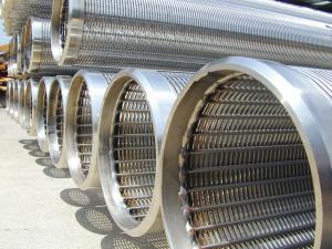 Wholesale 500mm Customized Length Centrifugal Separator Basket With 2*4mm Profile Wire from china suppliers