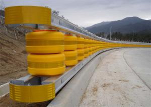 Wholesale Single Barrel Double Barrel Red Orange Color Available Guardrail Barrier from china suppliers